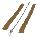3 Kit Reparo Seladora Resistência Fita Niquel + Teflon 44cm