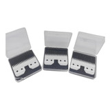 3 Lamina Cerâmica Pet 5f 7f 10 P/ Oster Andis Wahl 18 Dentes