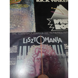 3 Lp Rick Wakeman Centre The Earth White Lisztomania Lp Yes
