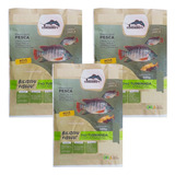 3 Massa De Pesca P40 Turbinada Com Atrativo Tilapia Pacu