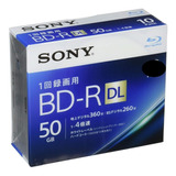 3 Mídias Blu-ray Bd R 50gb