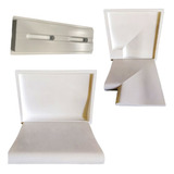 3 Molde 3d Borda Piscina Peito De Pombo 49x34cm Forma Borda