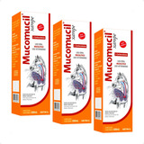 3 Mucomucil Xarope Vetnil Para Equinos Uso Oral- 500ml