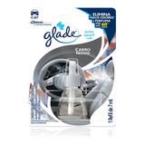 3 Odorizador Glade Carro Com Refil Aroma 8gr.