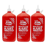 3 Óleos Lubrificante Corrente Bardahl Maxlub Kart E Moto