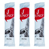 3 Palhetas Vandoren Juno Para Sax