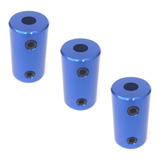  3 Peças Acoplamento Rígido Furos 8mm X 8mm (14/25 Externo)