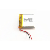 3 Pecas Bateria Rastreador 3,7v 450mah Li-po Recarregavel