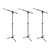 3 Pedestal P/ Microfone Rmv Pssu0135