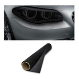 3 Pelicula Mascara Negra Fume Farol Lanterna Pisca 1m X 30cm
