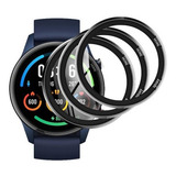 3 Películas Proteção Gel 3d Para Xiaomi Mi Watch Color Sport