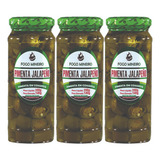 3 Pimentas Jalapeño Verde Em Conserva 350g - Melhor Preço