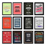 3 Placas Decorativas Grande Quadros Retro Vintage 20x30