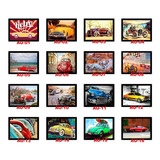 3 Placas Decorativas Grande Quadros Retro Vintage 40x30