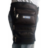 3 Pochetes Cartucheira De Perna Motoboy Camping Pescaria Lb