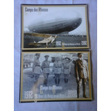 3 Postais Zeppelin 90 Anos Campo