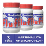 3 Potes, Marshmallow De Colher, Fluff.