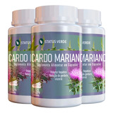 3 Potes Silimarina Cardo Mariano 500mg