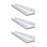 3 Prateleiras Porta Temperos E Condimentos 40cm P/ Kitnet