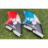 3 Quilhas Fibra De Vidro E Carbono Fcs 2 Am Large (novas)