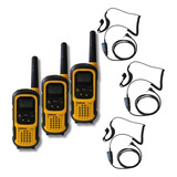 3 Rádios Comunicadores Intelbras Rc4102 Rc4100
