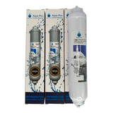 3 Refil Filtro P/ Geladeira Side By Side Externo Todas Marca