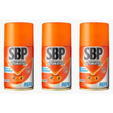 3 Repelente Spray Sbp Multi Automático Refil 250ml
