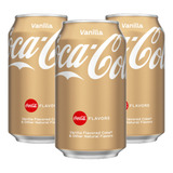 3 Rerigererantes Importado Coca Cola Vanilla