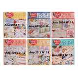 3 Revistas Eu Amo Ponto Cruz Fácil Ed. Central Lote 1