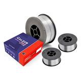 3 Rolo Arame P/ Maquina Solda Mig 0.8 Sem Gás Rolo 1kg Cada