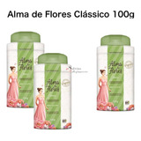 3 Talco Perfumado Alma De Flores