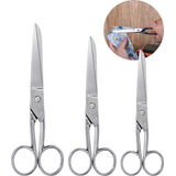 3 Tesoura De Costura Profissional Para Alfaiate Tecido