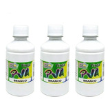 3 Tinta Pva Fosco 250ml True E Colors Branco 27101