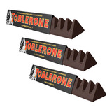 3 Toblerone Chocolate Dark Meio Amargo