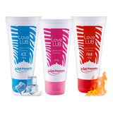 3 Tubos De Lubrificante Íntimo 60 Gramas Neutro, Hot, Ice 