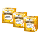 3 Twinings Of London Camomila Mel E Baunilha 15g - 10 Sacos