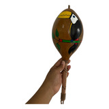 3 Und Maraca Chocalho Cabaça Artesanal Indígena Exclusiva
