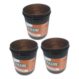 3 Unid. Graxa Cobreada Tilub Copper 200 Plus Pote 1kg
