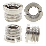 3 Unidades Adaptador Parafuso F 1/4 P/ M 3/8 Tripe Monope