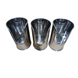 3 Unidades Suporte Inox Batom Pó 4 É 6 Kg.