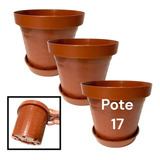 3 Vasos Pote 17 + 3