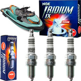 3 Vela Ngk Iridium Dcpr8eix Jet Ski Sea 230 255 260 300 Hp