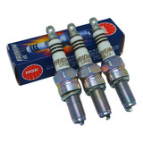 3 Velas Ignição Iridium Ngk Cr9eix Triumph Tiger 800 Street