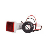 3 Voltímetro Amperímetro Digital Quadrado Ac 60-500v 100a
