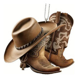 3 X 2-6 Pacotes De Chapéu De Cowboy Pendurado 3 Pecas