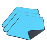 3 Absorventes Para Colchão Geriatrico infantil Cor Azul