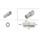 3 Adaptador Para Mini Mandril Dremel Para Motor Cod125 00