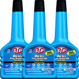 3 Aditivo Para Motor Diesel Stp Para Limpeza Dos Injetores Cor Azul turquesa