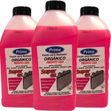 3 Aditivos De Radiador Rosa Concentrado Prime 1 Litro Ex1220
