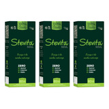 3 Adoçante 100 Natural Da Folha De Stevia Stevita Soul 60ml